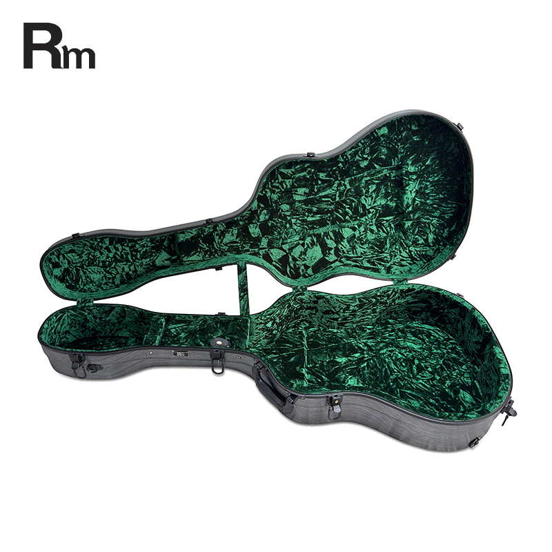 Gleam-D-matt  Guitar Case ABS Material Pressure-Resistant Moisture-Proof Velvet High-End Guitar Case - 图片 5