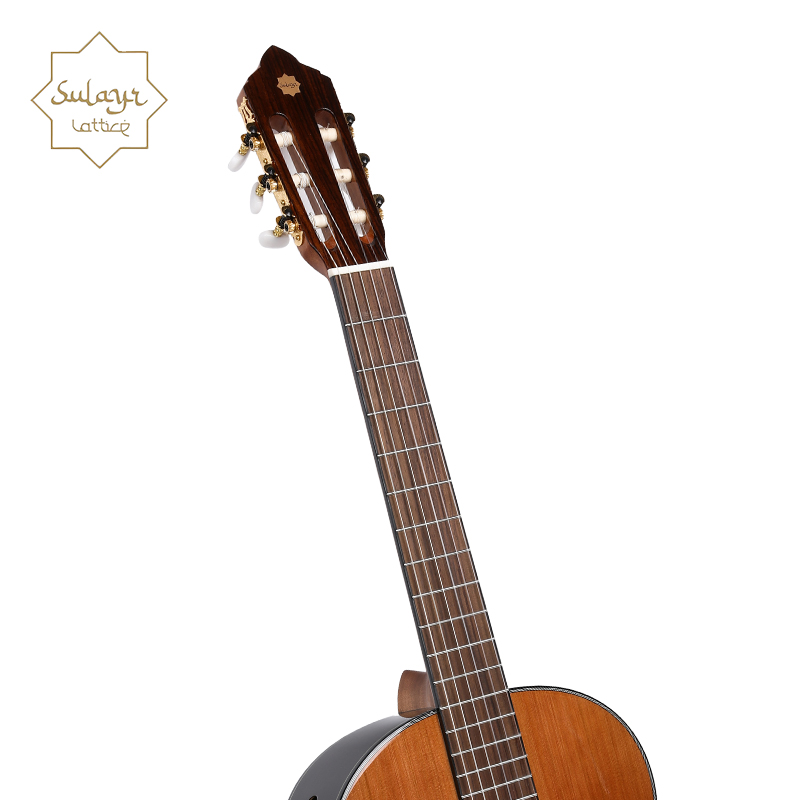 Sulayr beginner's advanced entry-level classical guitar with red cedar single-ply; 39-inch Spanish barrel-shaped classical guitar(SL-100CD-2) - 图片 5
