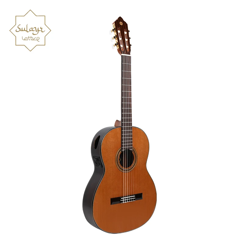 Sulayr Cedar Solid Top Classic Guitar Rosewood Fingerboard Guitar Spanish 39 Classical Guitar - 图片 4