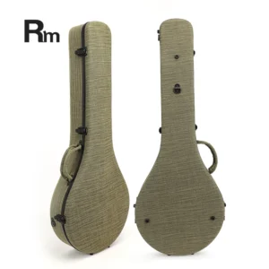 STD-R66 Rm Rainbow Musical Instrument Accessories Hard Shell Guitar Case 5 String Banjo case Banjo Display case