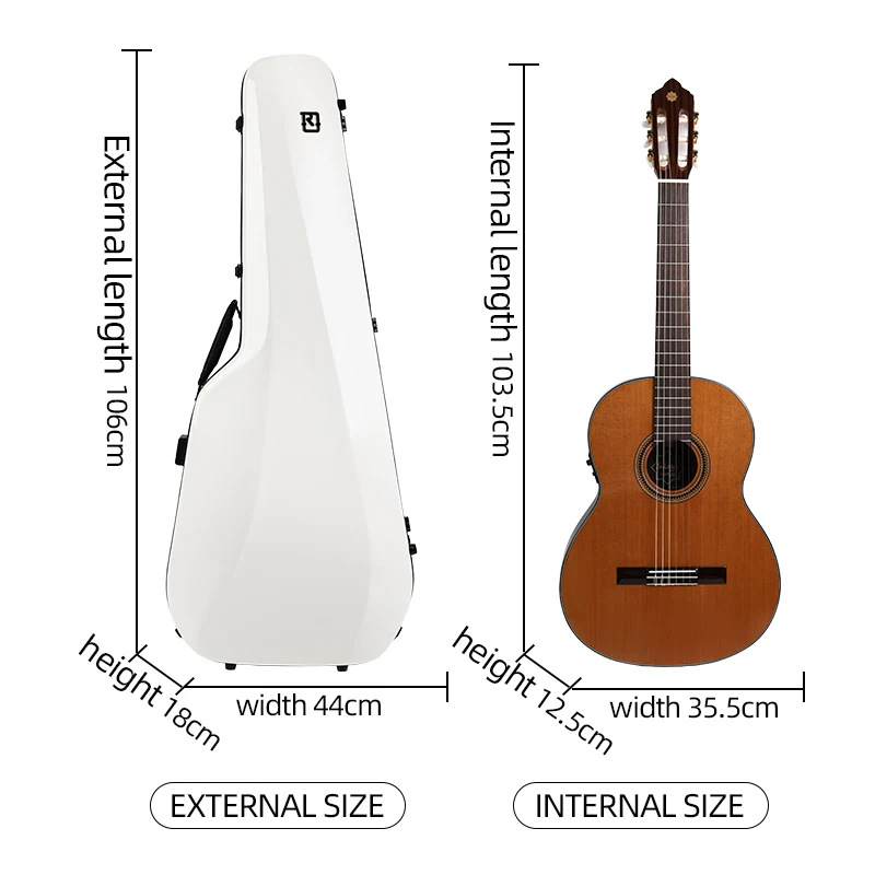 Selena E Real Mission Cello Gig Bag Hard Case for Electric Guitar Made of Carbon Fiber and Glass for Telecaster Instrument