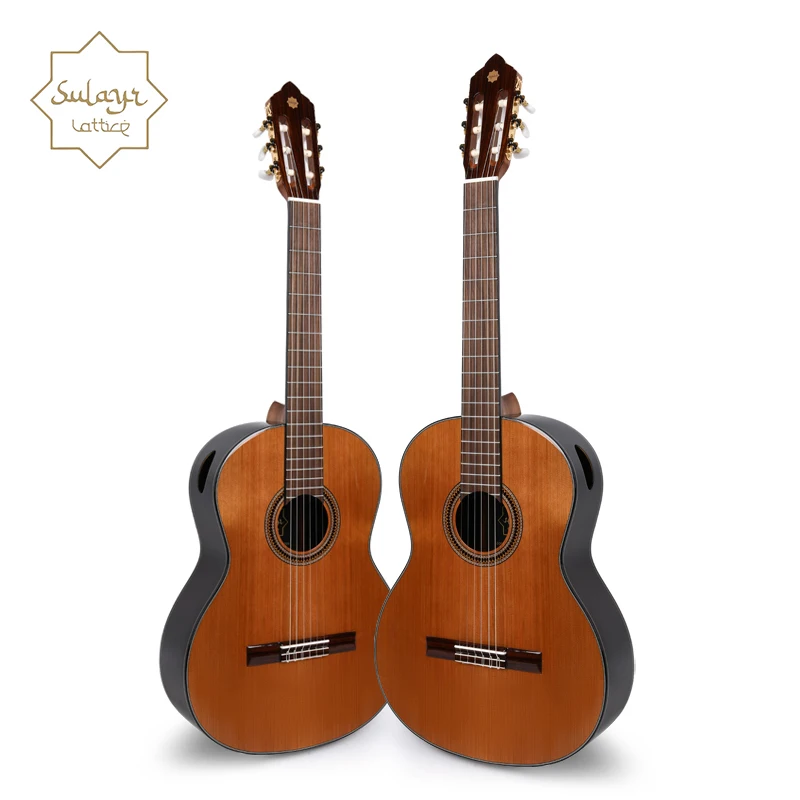 Sulayr  Cedar Solid Top Guitar Rosewood Fingerboard Classical Guitars 39 Inch Spanish Classical Guitar