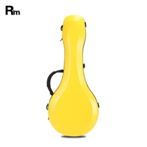 Novel Design Whole Sale Fiberglass Mandolin Case Shockproof  Waterproof Hard Shell Case for F Style  Mandolin