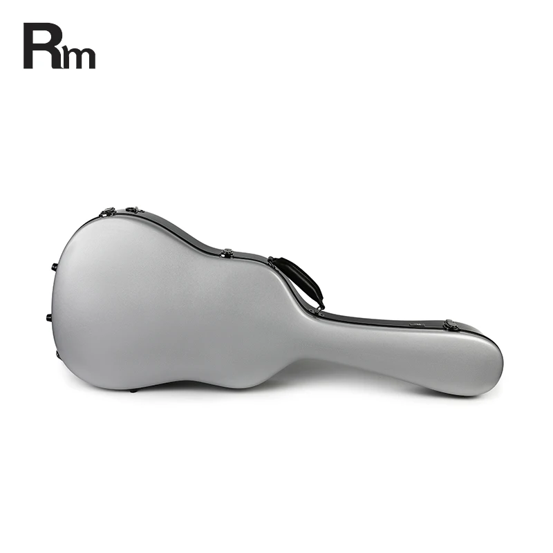 High Quality Colorful Fiberglass Hard Case for Acoustic Guitar Stylish Leather Cover With Solid Fiber Glass Design Elegant Bag - 图片 4