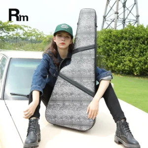Professional Factory Custom Guitar Case Hard Gun Shape Electric Guitar Cases Style Gig Bag Guitar Case Bag
