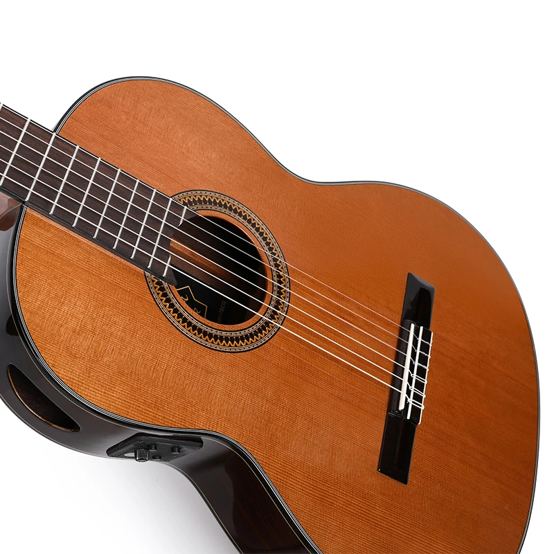 Sulayr Cedar Solid Top Classic Guitar Rosewood Fingerboard Guitar Spanish 39 Classical Guitar - 图片 2
