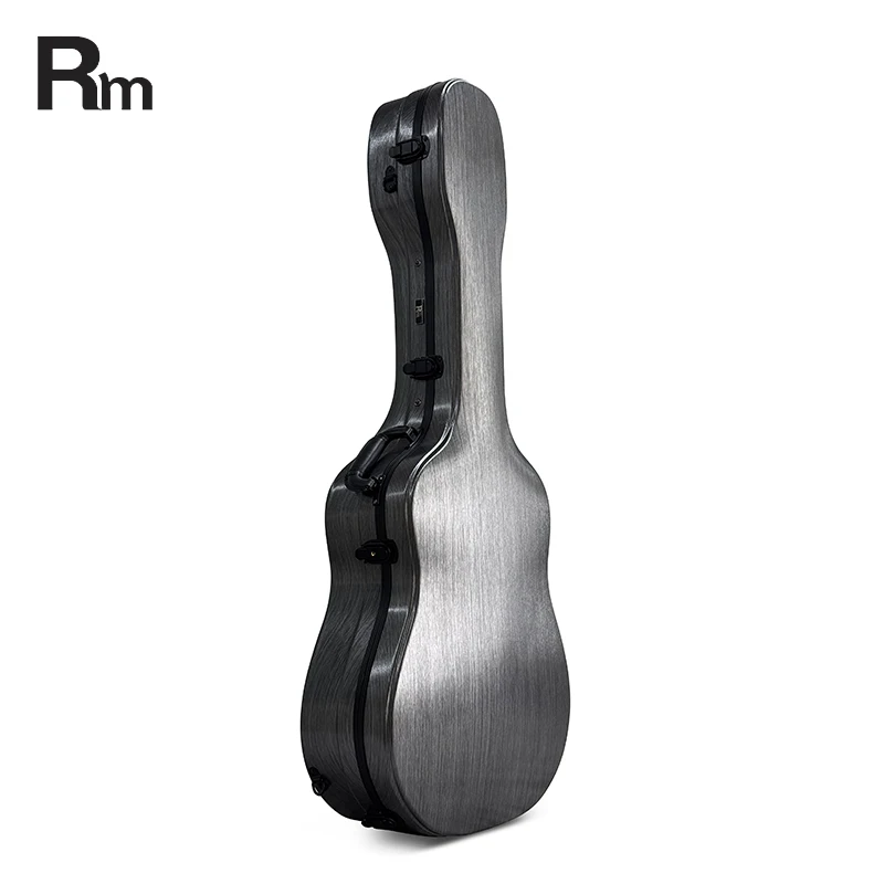 Gleam-D-Matt Factory's 41-Inch Acoustic Guitar Case ABS Hard for RM Music Manufacture Versatile Musical Instrument Case
