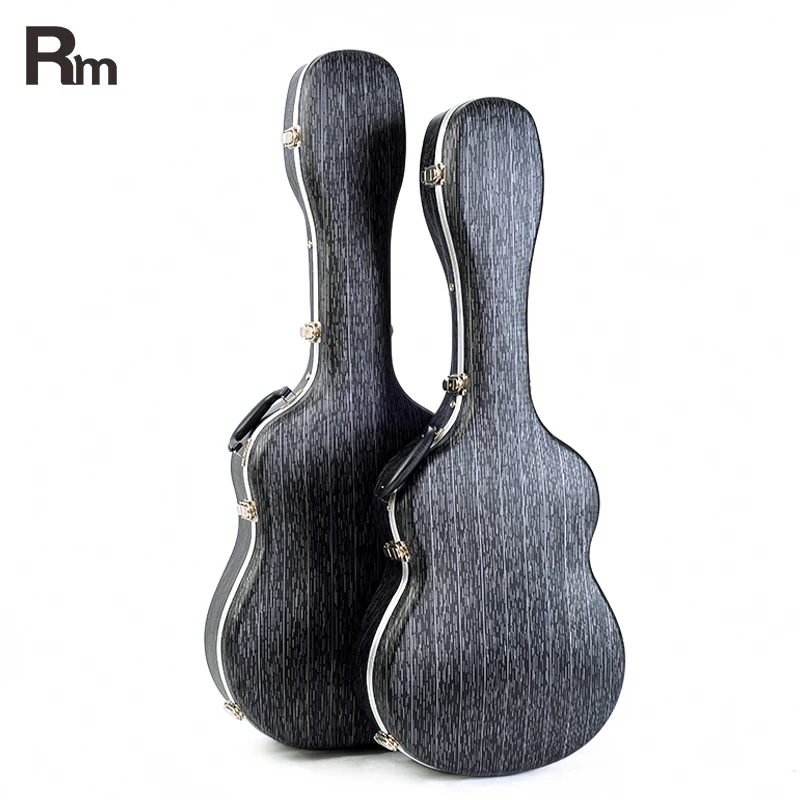 High Quality ABS Acoustic Electric Guitar Hard Case Waterproof Instrument Bags&Cases Lightweight 41 Inch Custom Guitar Case Bag