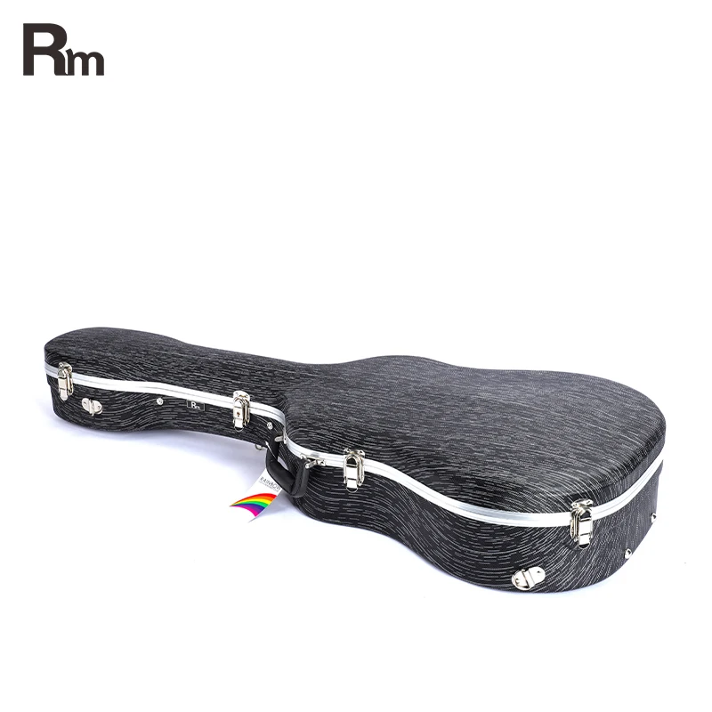 High Quality ABS Acoustic Electric Guitar Hard Case Waterproof Instrument Bags&Cases Lightweight 41 Inch Custom Guitar Case Bag - 图片 5
