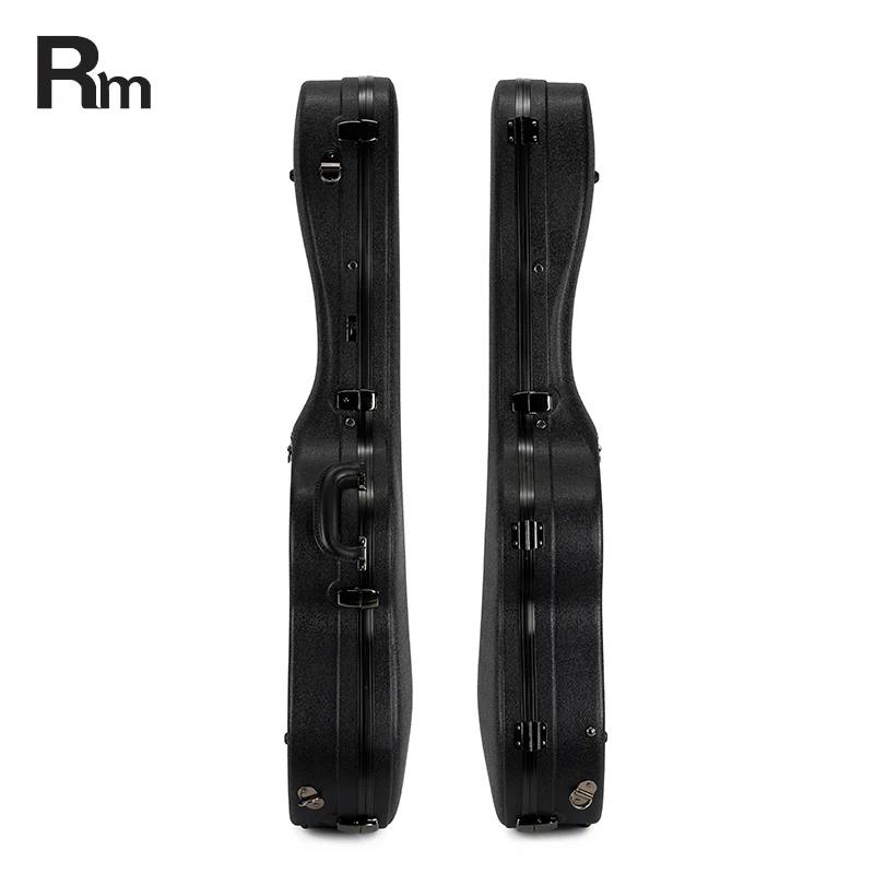 Factory Professional Hard Guitar Case Bag Black ABS Acoustic Guitar Case Bag Lightweight Custom Guitar Case Music Box - 图片 4