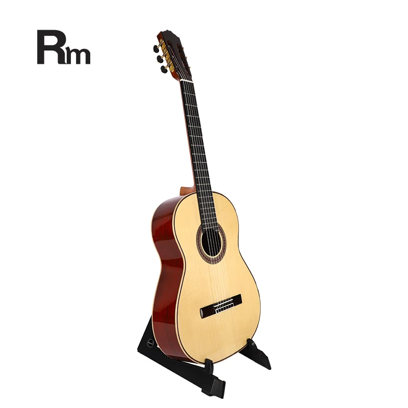 A-50  Rm Rainbow Musical Hot Sale  High Quality 39 Inch  Classical Guitar Solid Spruce Top Mahogany Classical  Spanish Guitar - 图片 2