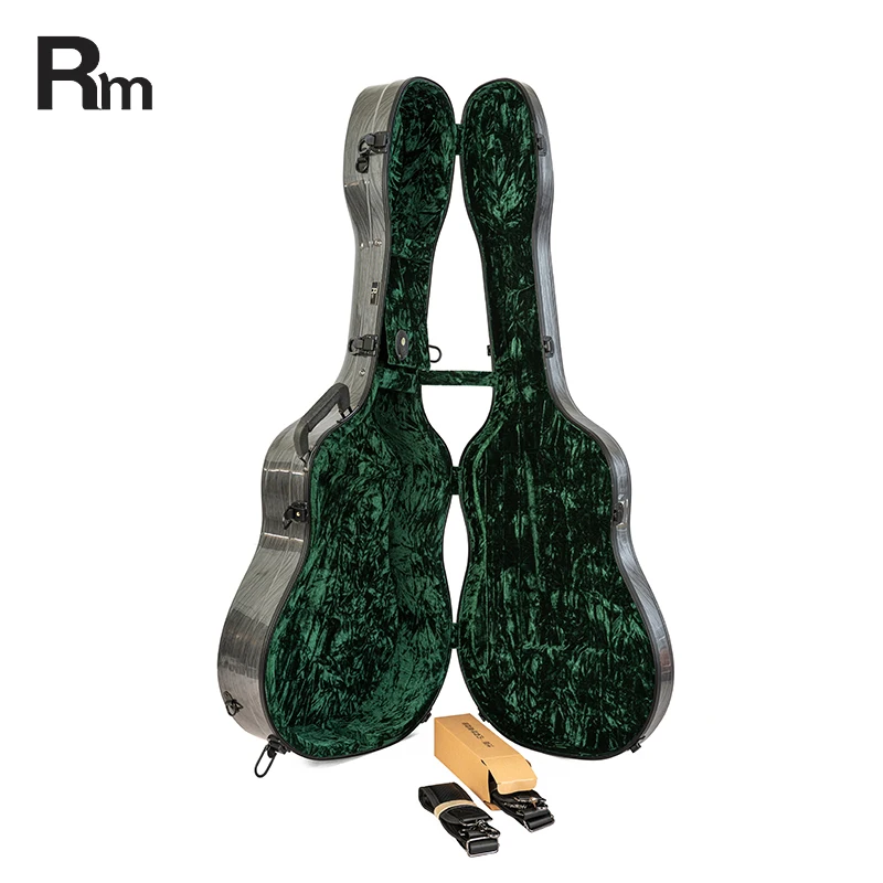 Gleam-D-DL RM Rainbow Music Manufacture Factory 41 Inch Acoustic  Guitar ABS Hard case Musical  Instrument case Guitar Gig Bag - 图片 2