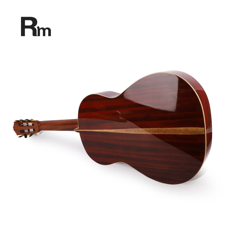 A-50  Rm Rainbow Musical Hot Sale  High Quality 39 Inch  Classical Guitar Solid Spruce Top Mahogany Classical  Spanish Guitar - 图片 4
