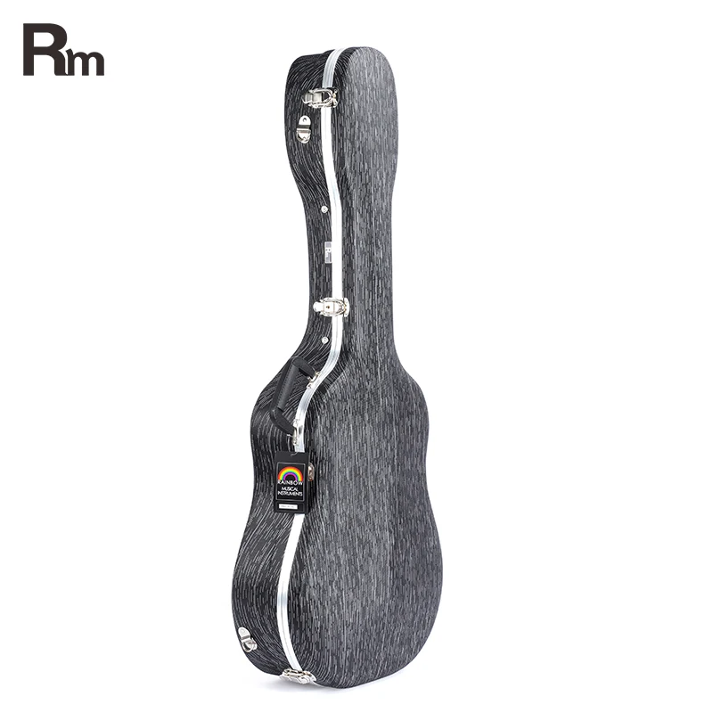 High Quality ABS Acoustic Electric Guitar Hard Case Waterproof Instrument Bags&Cases Lightweight 41 Inch Custom Guitar Case Bag - 图片 6