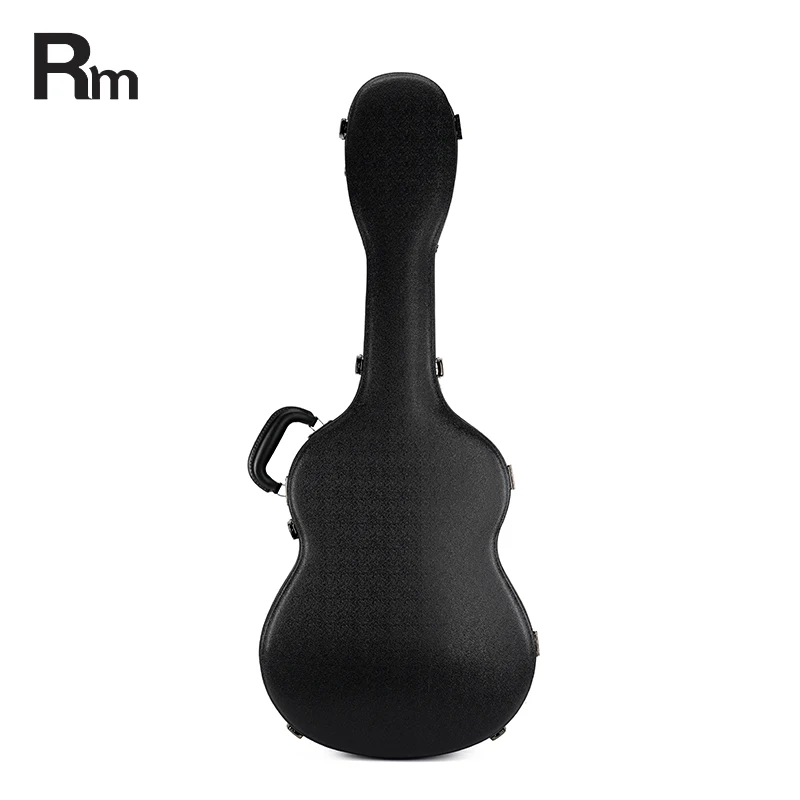 Factory Professional Hard Guitar Case Bag Black ABS Acoustic Guitar Case Bag Lightweight Custom Guitar Case Music Box - 图片 2