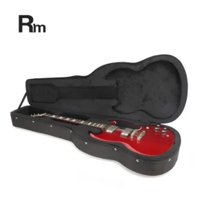 FC-50 Rm Rainbow Musical Instrument OEM Customer Size Gun Shape Electric Guitar Foam case Bags Music Box